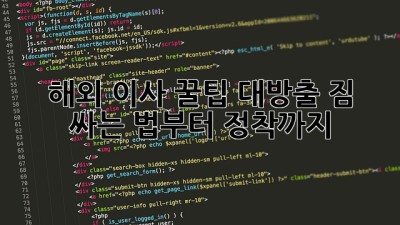 해외 이사 꿀팁 대방출! 짐 싸는 법부터 정착까지 📦✈️